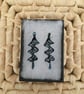 Lacquer Resin Earrings - Image 1