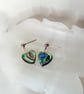 Abalone Heart Earrings - Image 3
