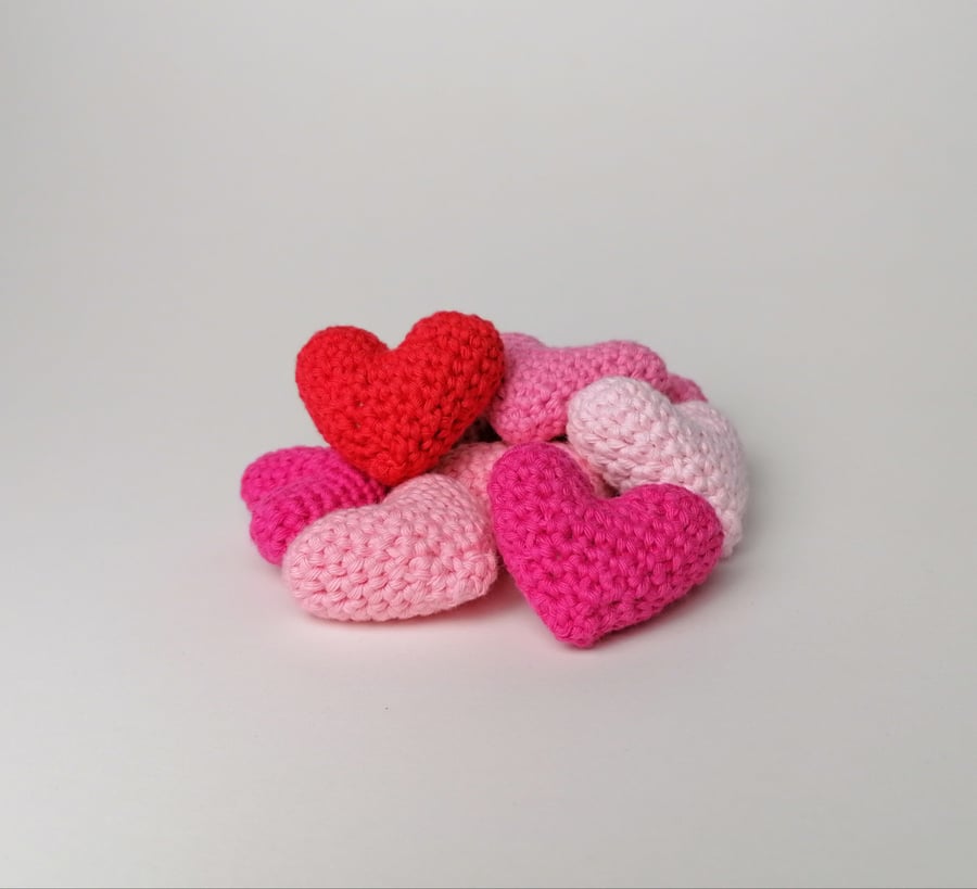 Crochet Heart Love Token