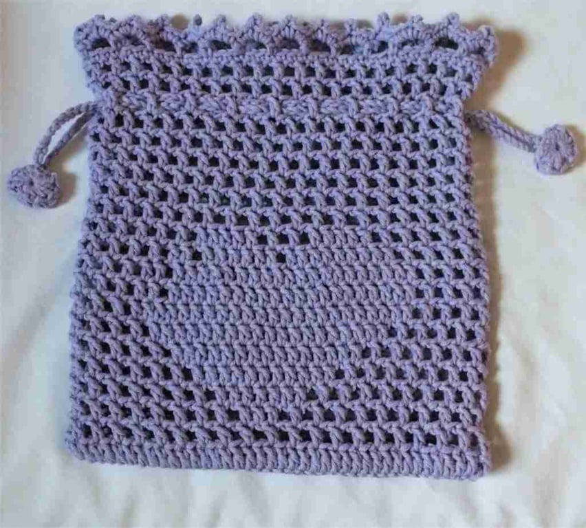 Drawstring bag for make-up, toiletries etc.