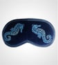  Any Blue Seahorses Velvet Lavender Infused Eye Mask - Image 2