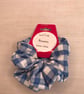 Blue gingham school bows, scrunchies, hair bands and ribbon accessories - Image 4