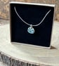 Handmade Unique Pendant, One of a Kind Eco Friendly Gifts, Sterling Silver.