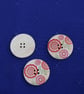 Buttons Three Large Wooden - Image 3