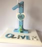 Personalized 1st Birthday Plaque: Wooden Number Keepsake, Rabbit Decor - Image 6