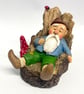 "40 Winks" Woodland Gnome Figurine