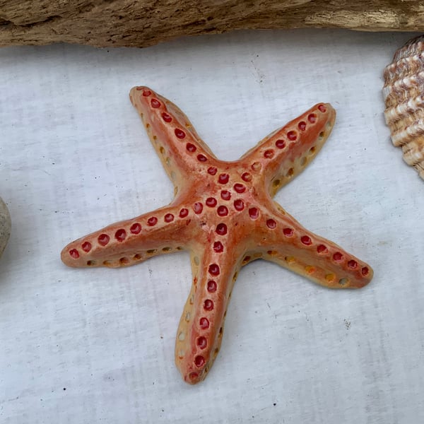 Handmade Ceramic Starfish