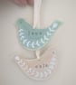 Hand Painted Wooden Birds Hanging Decorations