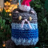Cat Christmas Tree Decoration, Cat Christmas Gift, Cat Hanging Decoration