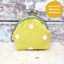 Coin purse with key ring