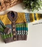 Luxury Baby Hand Knitted Cardigan  3 -9 months size - Image 2