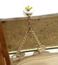 Handcrafted Daffodil Bag Hanger - Image 5