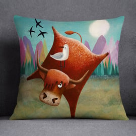 Highland Fling - Highland Art Cushion