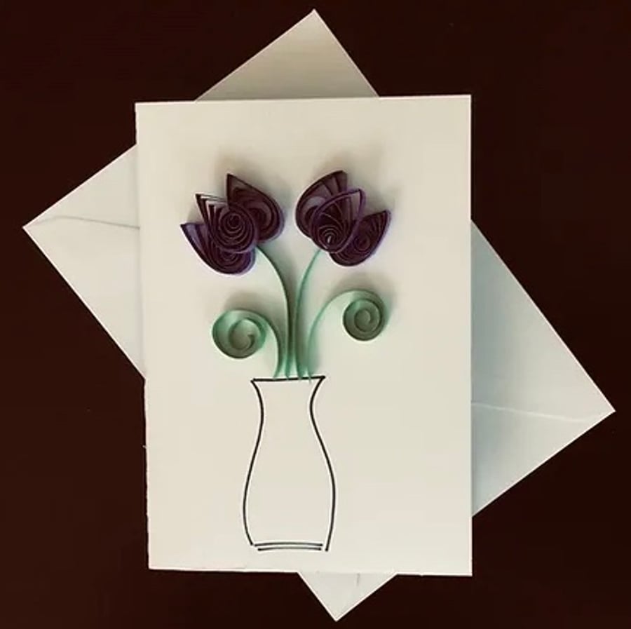 Handmade Quilled Flowers