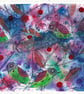 Chitta Chatta went the Birds - Original watercolour and ink drawing  - Image 1