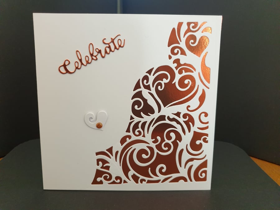 Handmade celebration card