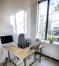 Corner Office Desk - Two Board, Custom Made Corner Desk Reclaimed Scaffold Board - Image 4