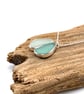 Sea Glass Cluster Necklace - Image 3