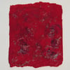 Red Silk Paper Sheet