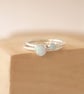 Lab Opal Double Ring Set - Image 1