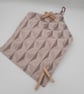 Peg bag pink lilac geometric clip on, free UK delivery.  - Image 5