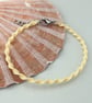 Cream macrame bracelet for women. Adjustable 7" to 8" handmade bracelet.     