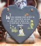 St Bernard - Personalised When Tomorrow Starts - Slate Heart