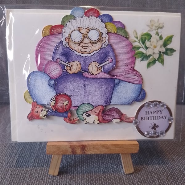 A funny gran birthday card