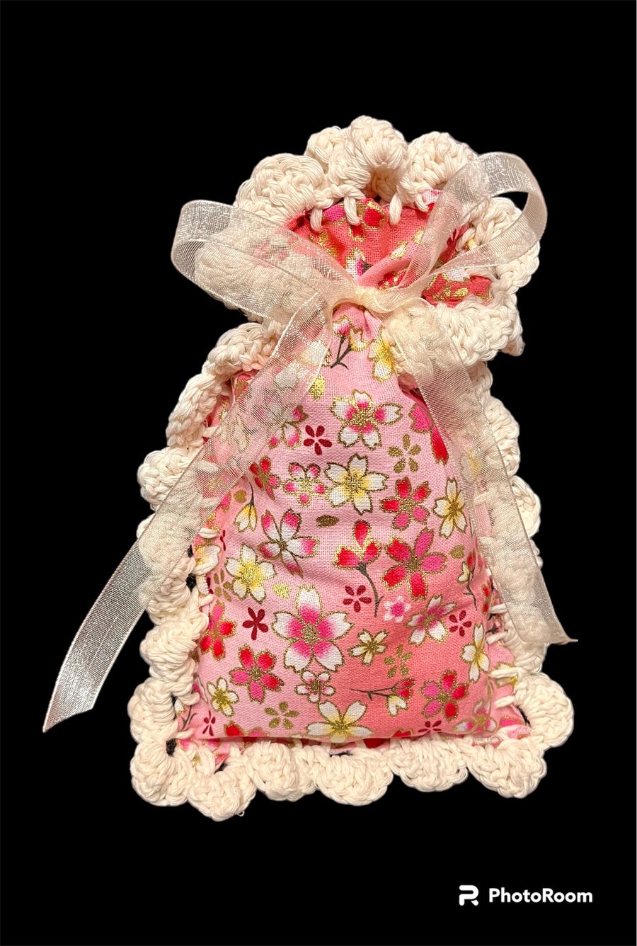 Small Reusable Gift Bag, Gift Bag, Flower Gift Folksy