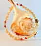 Mother Of Pearl Bracelet, Zircon & Crystal, Bridesmaid Gift, Summer Jewellery - Image 5