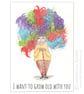 'I Want to Grow Old With You' Card - Image 1