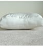 Tempur Pedic Original Travel Neck Pillow Cover Orthopaedic Mulberry Silk Ivory - Image 5