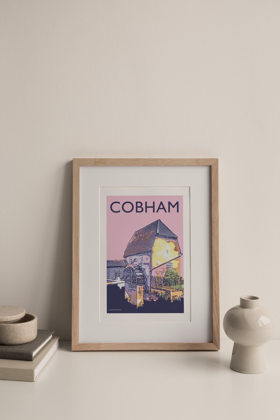 Cobham Mill, Surrey Giclee Travel Print