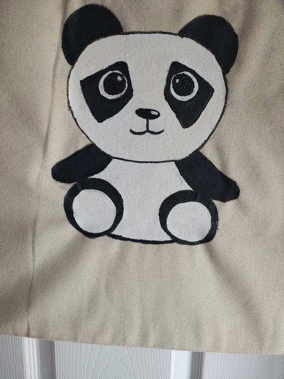 Hand painted tote bags 