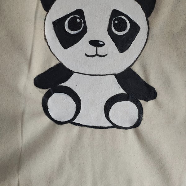 Hand painted tote bags 