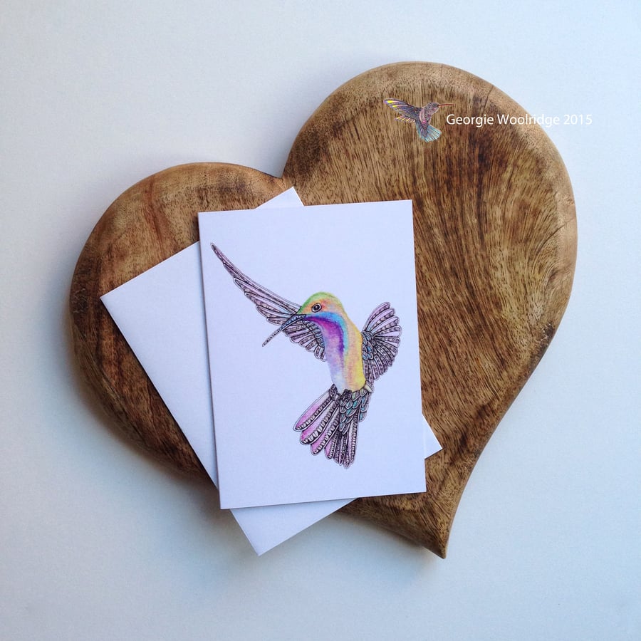 'Hummingbird' card