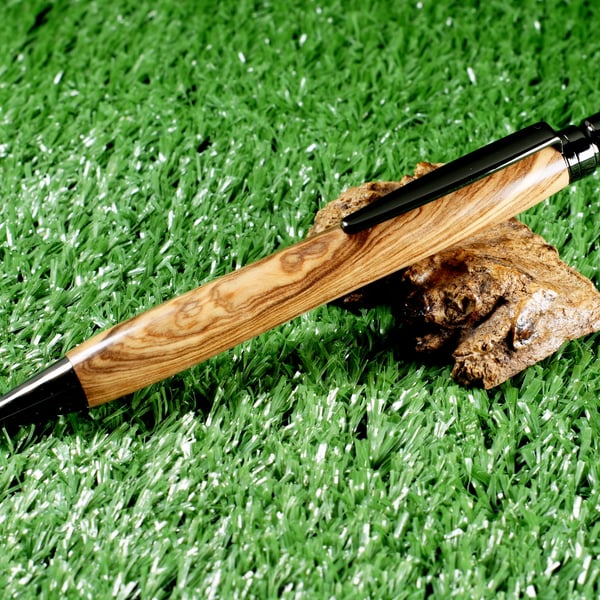 Ion top twist pen dressed in Bethlehem Olive