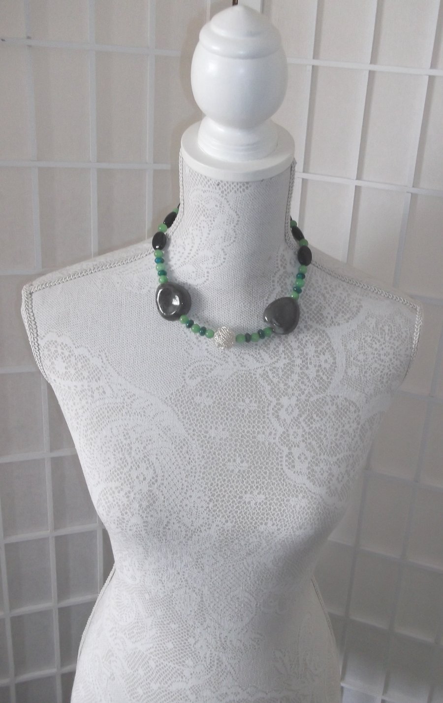 Green Ball necklace