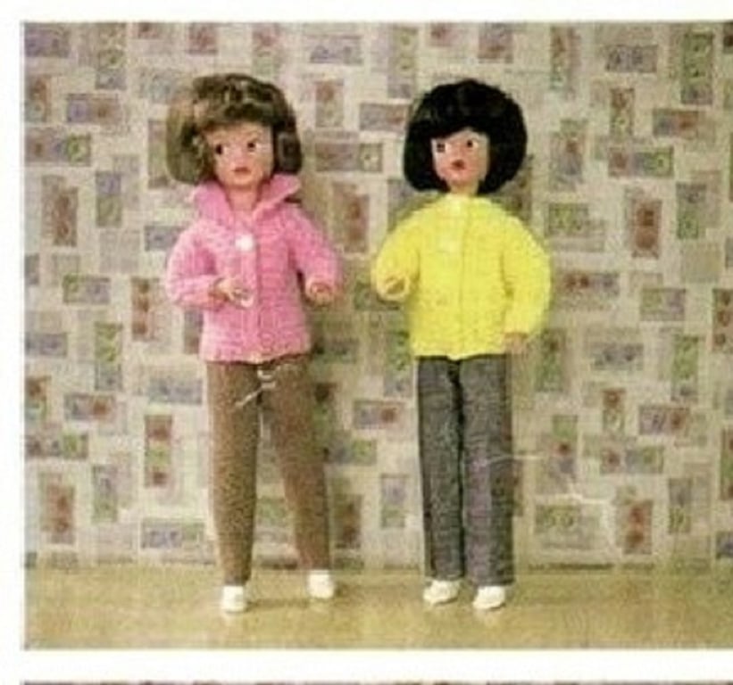 VINTAGE KNITTING PATTERN PDF Teenagers Outfits