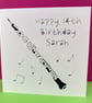 Personalised Oboe Birthday Card - Oboist - Image 2