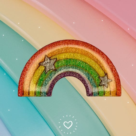 LGBTQ Pride Flag Rainbow Pin Badge Brooch