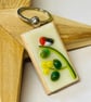 Red Robin glass keyring - Image 3