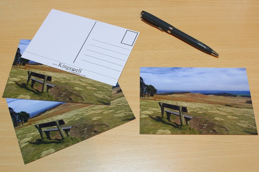 Bench With A View Postcards Set of 4