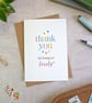 Thank You for Being So Lovely Thank you card - Image 1