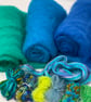 Bowl Kit: Felt Bowl on a Ball Lagoon Materials Kit - Image 1