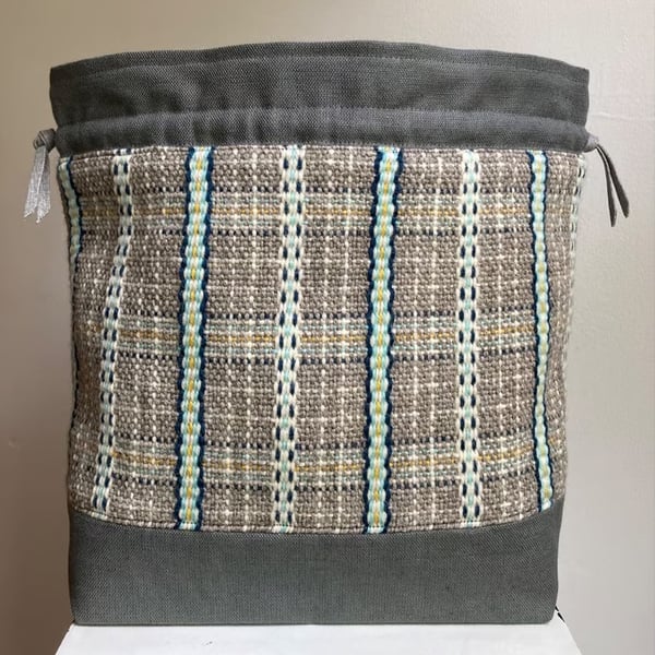 Cariad Bag - Spring Pastels 2. Handwoven in Wales