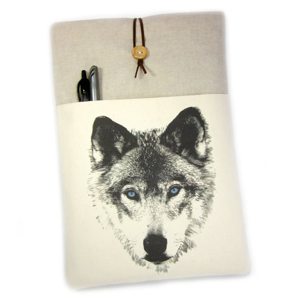 Macbook Air 11" Case, Macbook Air 13" Case, Laptop Sleeve, Wolf