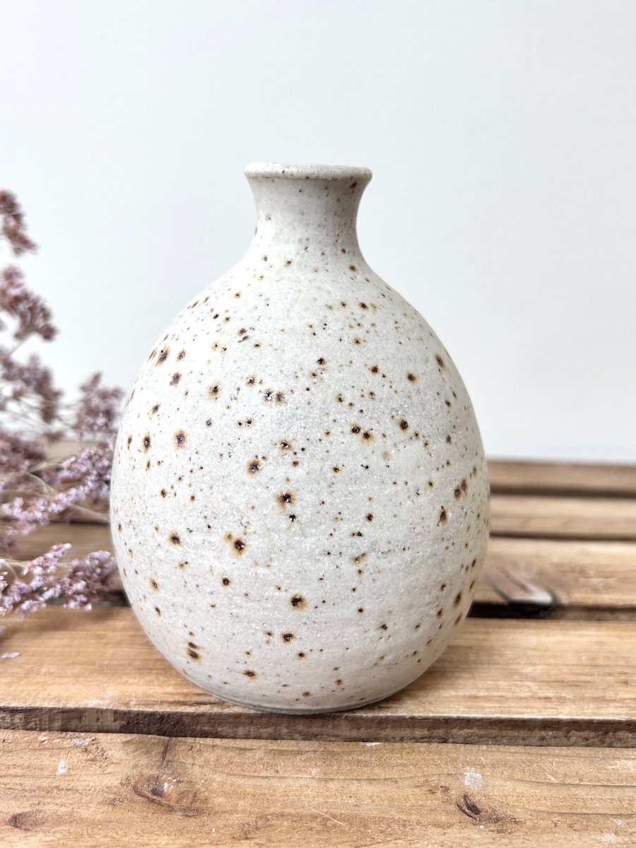 Small hand thrown vase 