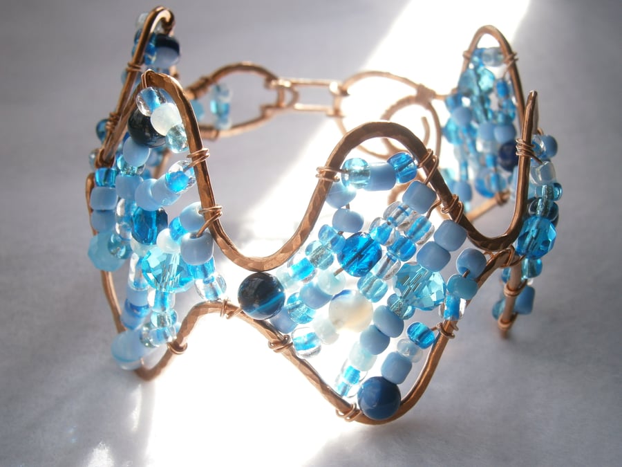 Siren Song Wire Cuff Bracelet