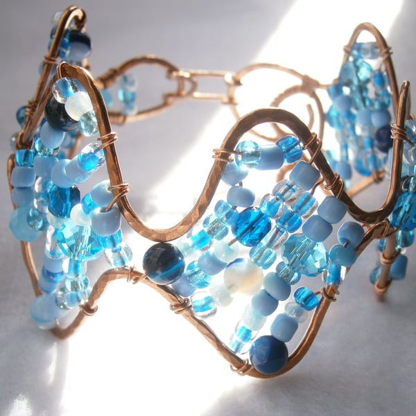 Siren Song Wire Cuff Bracelet